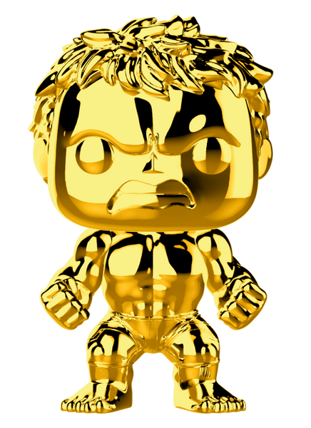 Funko Pop! Marvel Studios 10 Years HULK Gold Chrome #379 – Stark