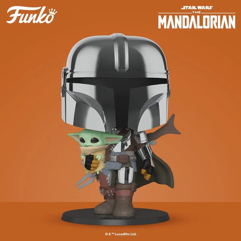 Funko POP! Star Wars: The Mandalorian 10 Figure (Figure: The